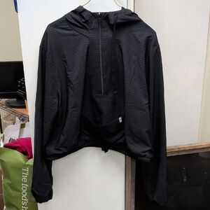 Hurley Black Windbreaker Jacket